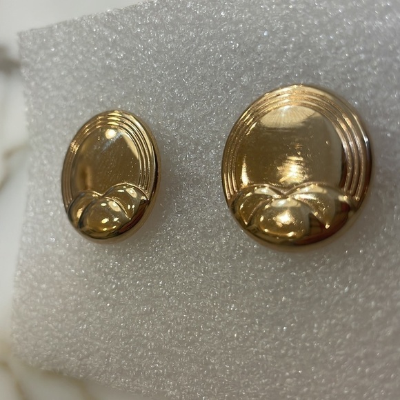 Swank FO Vintage Gold Tone Cuff Links —MCM—Great Design & Condition—OS - Picture 3 of 8